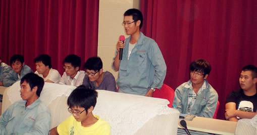 2011、2012年入職員工座談會(huì)在公司本部順利召開